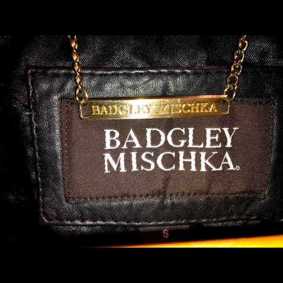 Black Badgley Mischka jacket size small - Picture 5 of 8